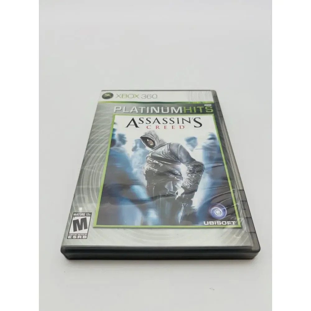 Assassins Creed Platinum Hits Microsoft Xbox 360 CIB Complete Tested Works VG